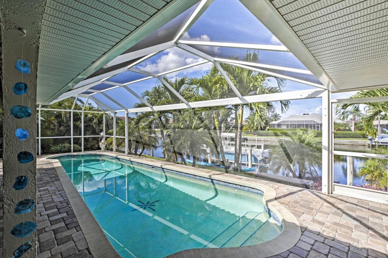 Canal Waterfront Home With Private Pool And Dock! Punta Gorda Exterior photo