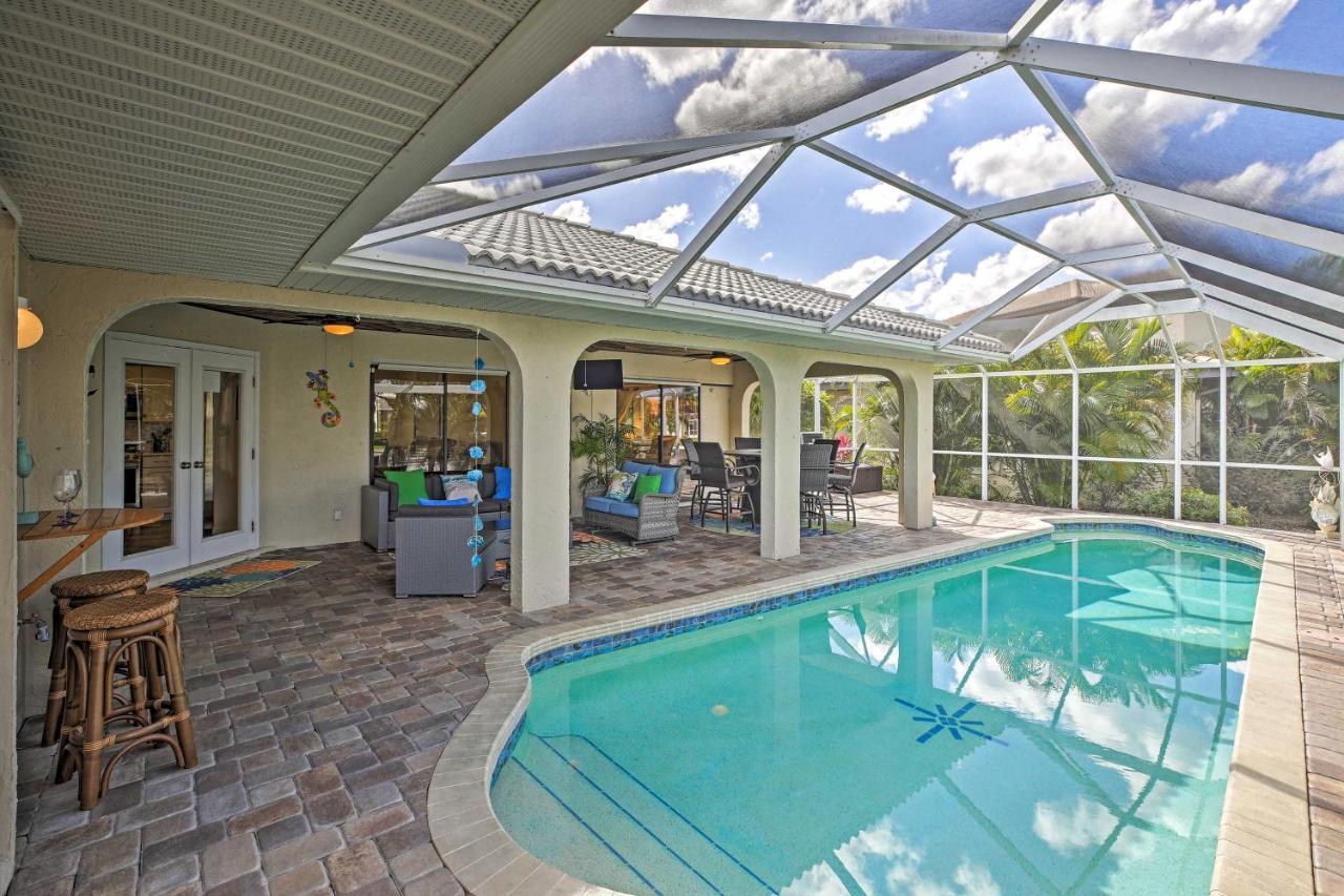 Canal Waterfront Home With Private Pool And Dock! Punta Gorda Exterior photo